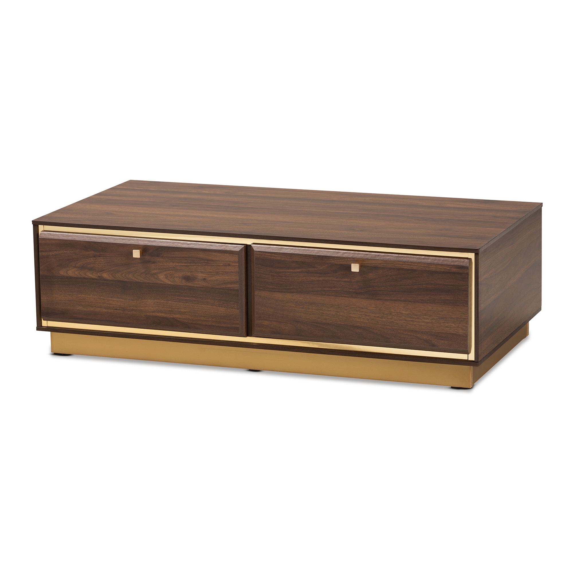 Baxton Studio Cormac Mid Century Modern Transitional Walnut Brown